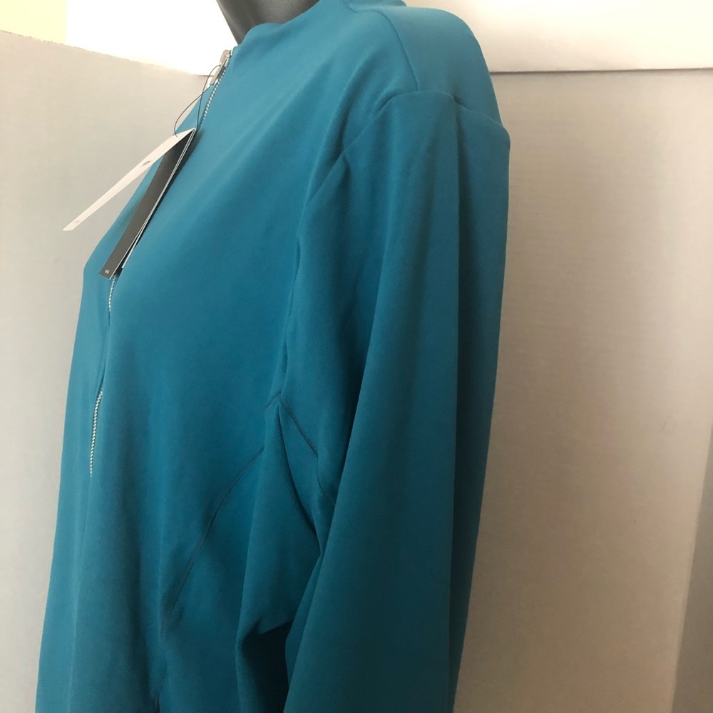 NIKE YOGA LUXE DRI-FIT WOMEN'S FULL-ZIP JACKET - Picture 5 of 8